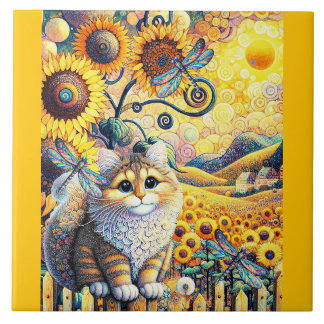 A Bright Sunny Day Ceramic Tile