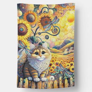 A Bright Sunny Day House Flag