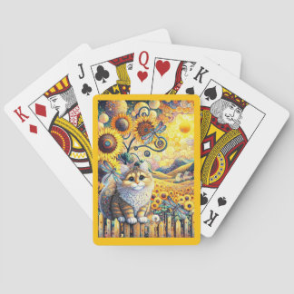 A Bright Sunny Day Poker Cards