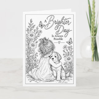 A Brighter Day Is Possible Color Me Card