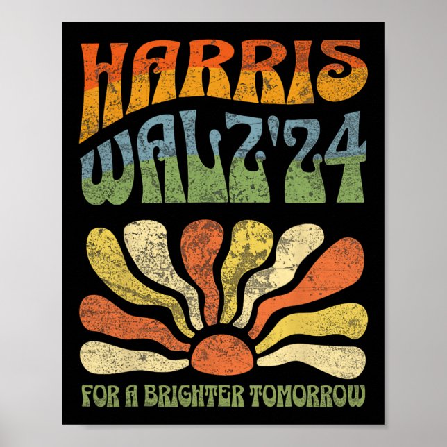 A Brighter Tomorrow Boho Aesthetic Shirt 3  Poster (Front)