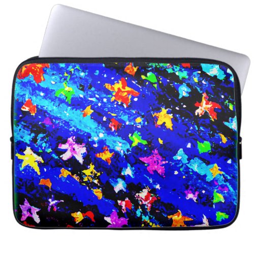A Brightly Colored Starry Skies Buy Now Laptop Sleeve