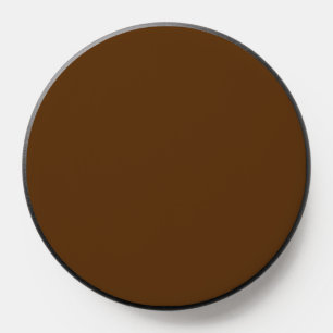 a brown background with a white border_ PopSocket