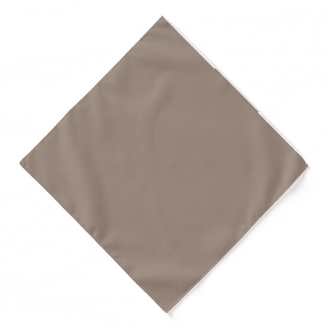 a brown wall with a clock on it bandana (Front)