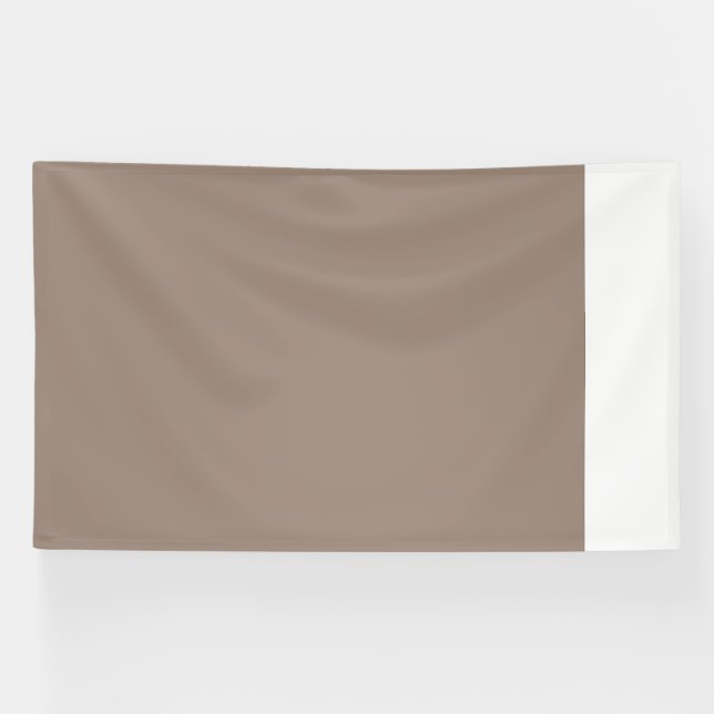 a brown wall with a clock on it banner (Horizontal)