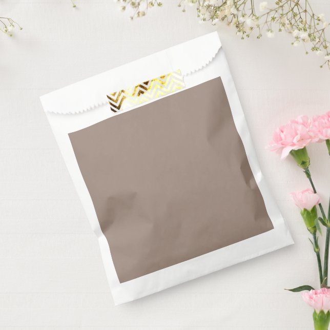 a brown wall with a favor bag (Sealed)