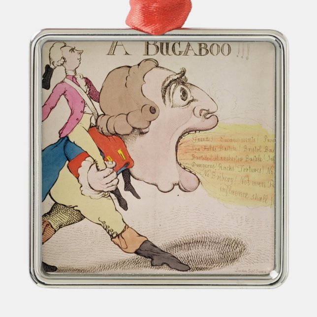 A Bugaboo!!! Metal Ornament (Front)