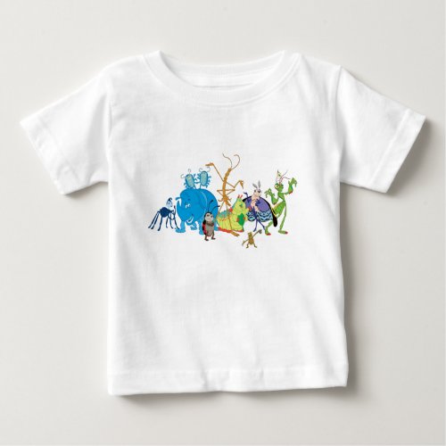 A Bugs Life Characters PT Flea Francis et al Baby T_Shirt