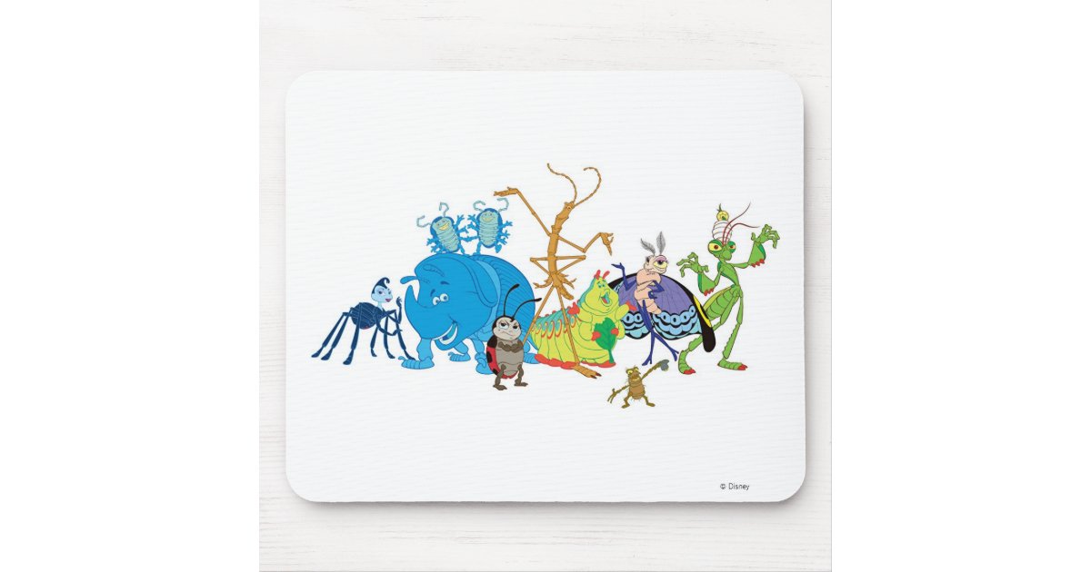 A Bug S Life Characters P T Flea Francis Et Al Mouse