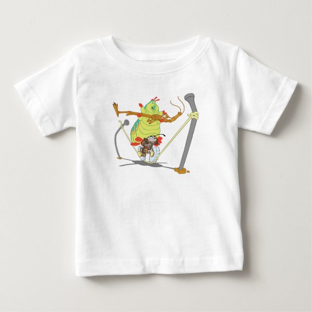 A Bug's Life Circus Troop Francais Slim Heimlich Baby T-Shirt (Front)