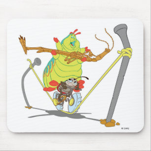 A Bug's Life Circus Troop Francais Slim Heimlich Mouse Pad