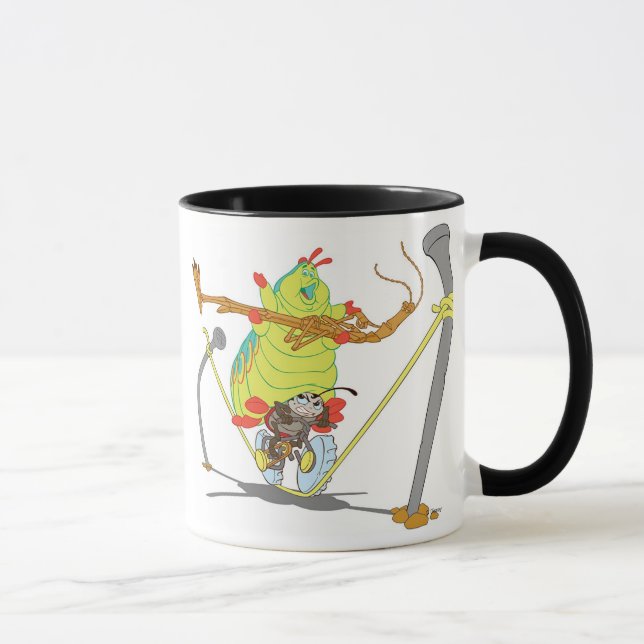 A Bug's Life Circus Troop Francais Slim Heimlich Mug (Right)