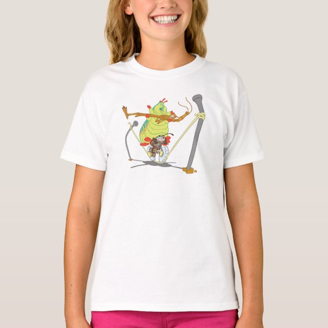 A Bug's Life Circus Troop Francais Slim Heimlich T-Shirt (Front)