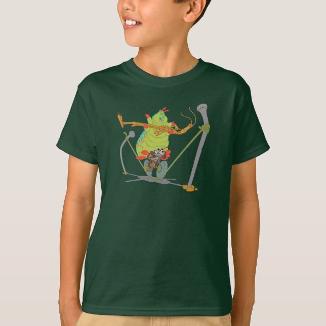 A Bug's Life Circus Troop Francais Slim Heimlich T-Shirt (Front)
