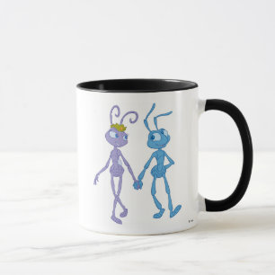 A Bug's Life Flik and Princess Atta holding hands Mug