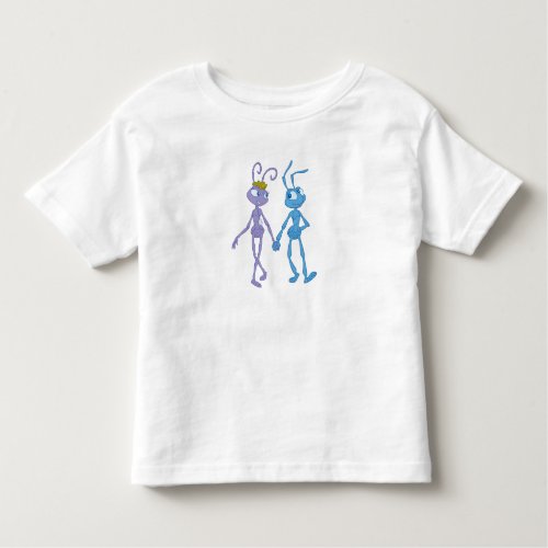 A Bugs Life Flik and Princess Atta holding hands Toddler T_shirt