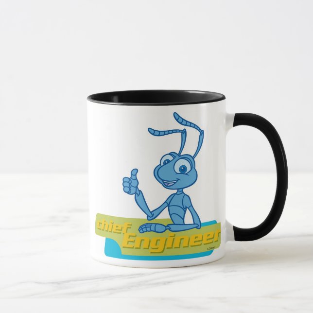 A Bug's Life Flik "Chief Engineer" Disney Mug (Right)