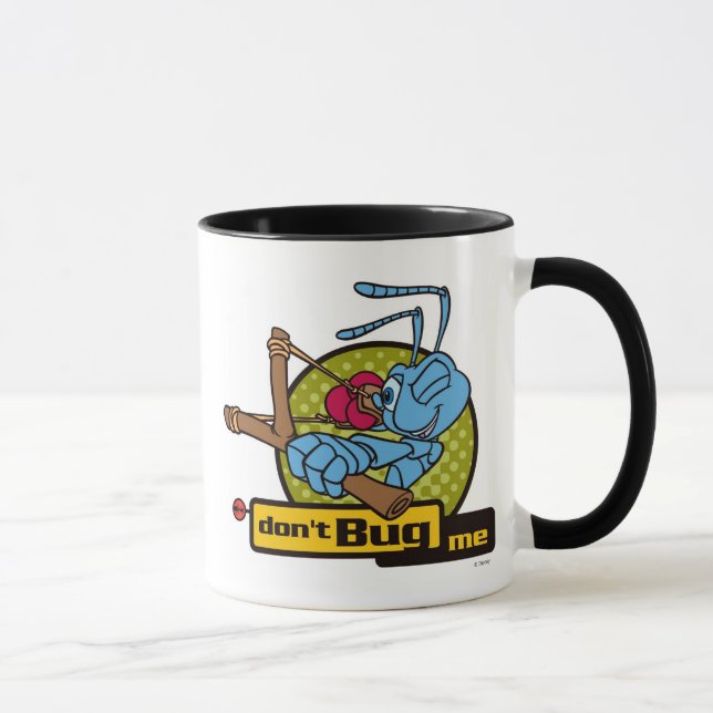 A Bug's Life Flik Don't Bug Me! Disney Mug (Right)