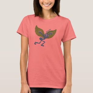 A Bug's Life Flik flying with leaves Disney T-Shirt
