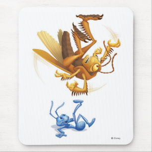 A Bug's Life Flik juggling Hopper Disney Mouse Pad
