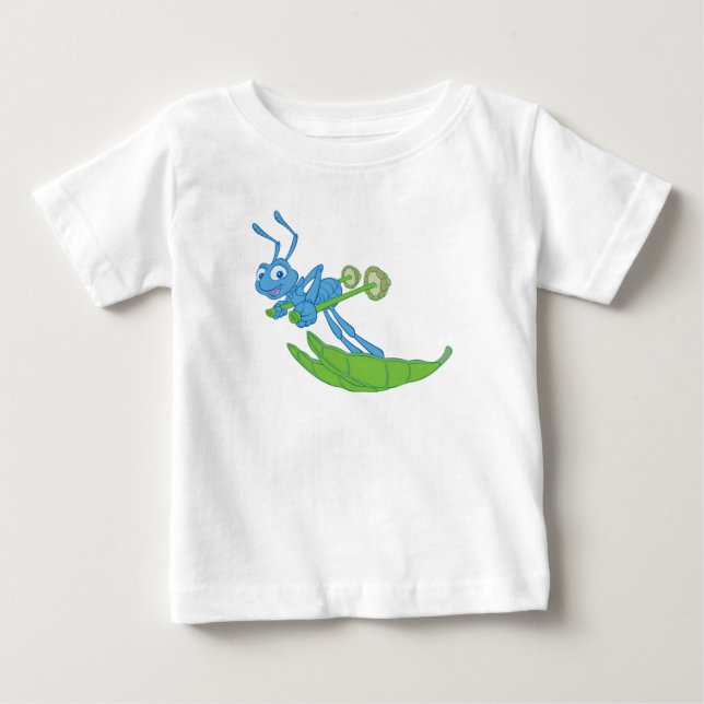 A Bug's Life Flik Skiing Disney Baby T-Shirt (Front)