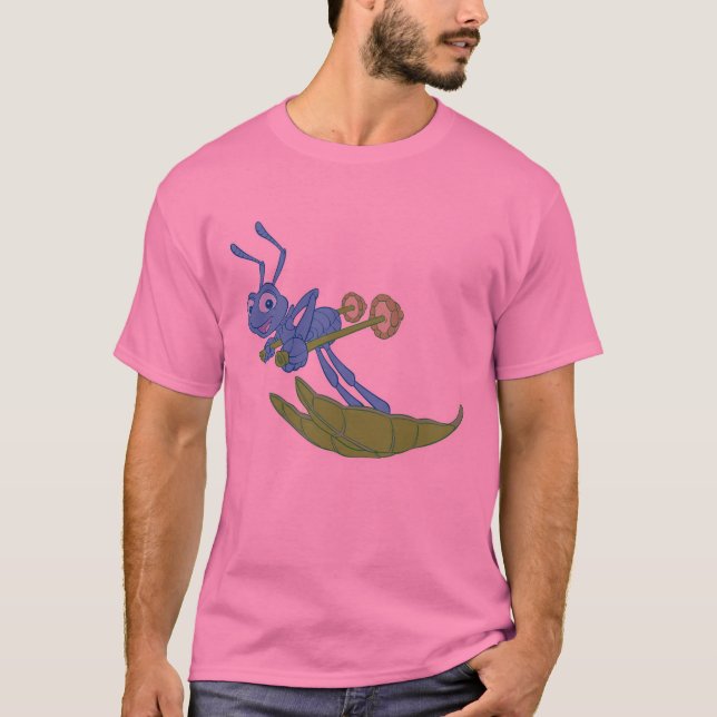 A Bug's Life Flik Skiing Disney T-Shirt (Front)