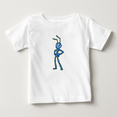 A Bugs Life Flik Standing Blue and Gold Disney Baby T_Shirt