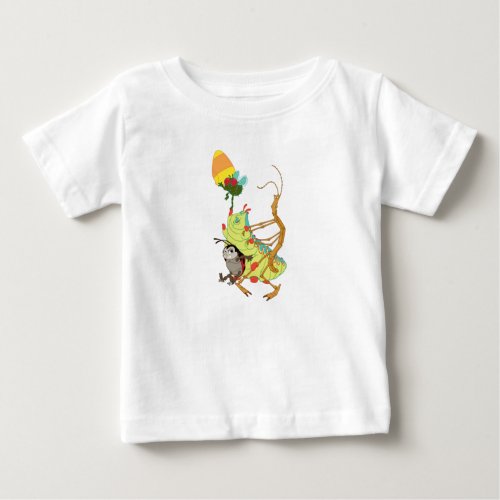 A Bugs Life Francis Heimlich Slim Fly Corn Disney Baby T_Shirt