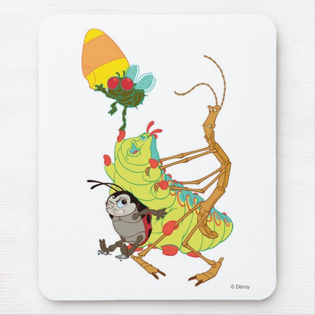 A Bug's Life Francis Heimlich Slim Fly Corn Disney Mouse Pad (Front)