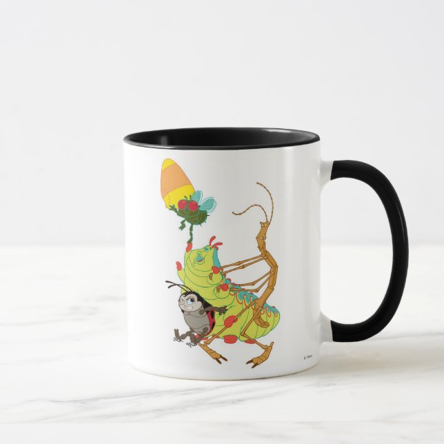 A Bug's Life Francis Heimlich Slim Fly Corn Disney Mug (Right)