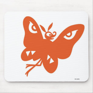 A Bug's Life Gypsy Flying Silhouette Disney Mouse Pad