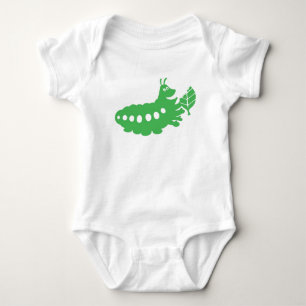 A Bug's Life Heimlich eating leaf cutout Disney Baby Bodysuit