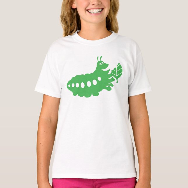 A Bug's Life Heimlich eating leaf cutout Disney T-Shirt (Front)