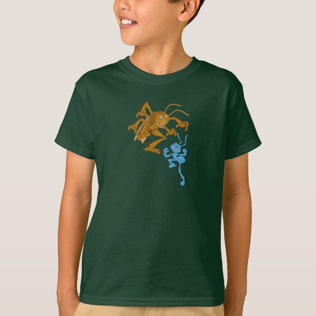 A Bug's Life Hopper and Flik fighting Disney T-Shirt (Front)
