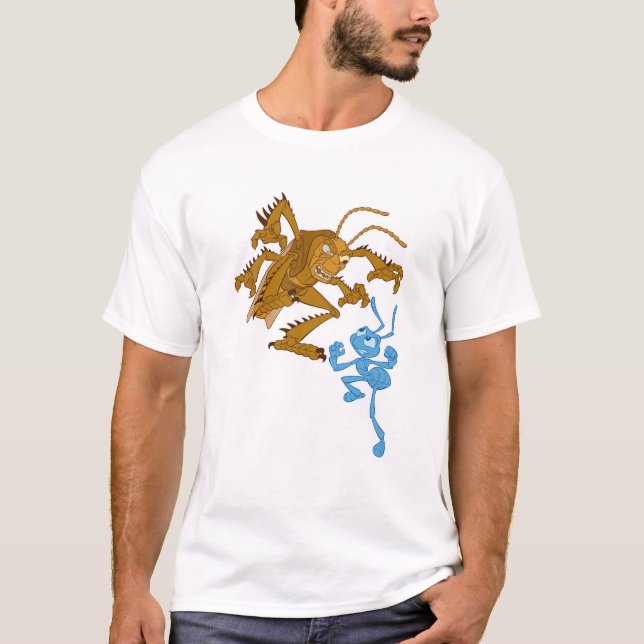 A Bug's Life Hopper and Flik fighting Disney T-Shirt (Front)