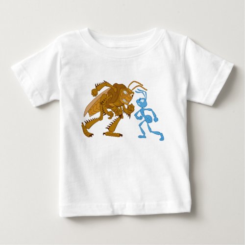 A Bugs Life Hopper and Flik want to fight Disney Baby T_Shirt