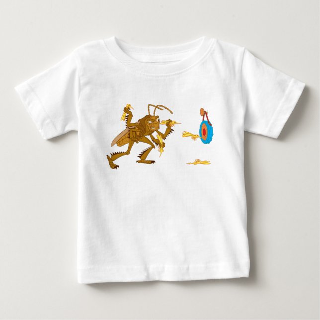 A Bug's Life Hopper Throwing Hornet "darts" Disney Baby T-Shirt (Front)