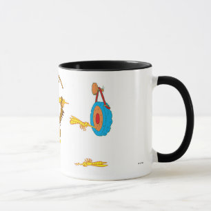 A Bug's Life Hopper Throwing Hornet "darts" Disney Mug