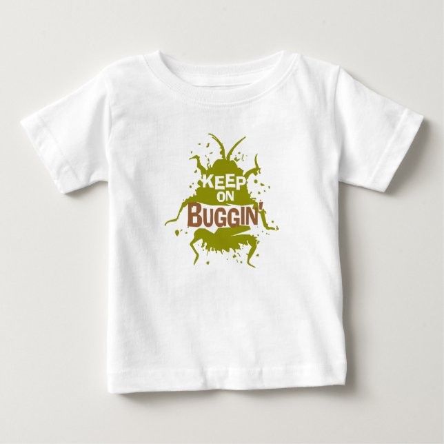 A Bug's Life Keep on Buggin' Logo Disney Baby T-Shirt (Front)