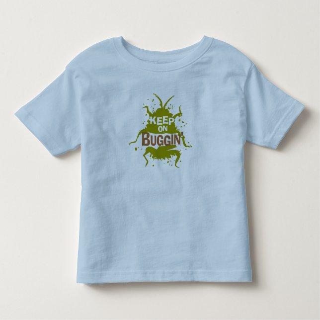 A Bug's Life Keep on Buggin' Logo Disney Toddler T-shirt (Front)