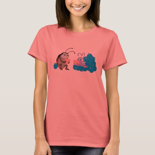 A Bugs Life Ladybug and Dot Playing Disney T_Shirt