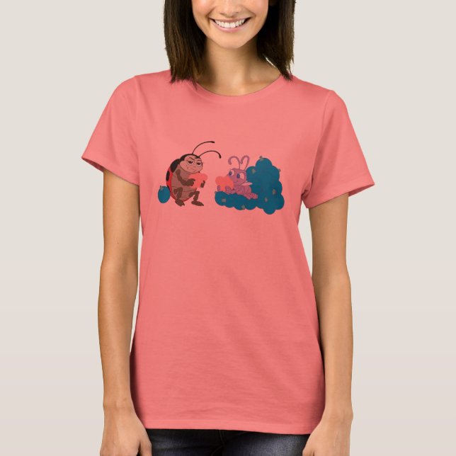 A Bug's Life Ladybug and Dot Playing Disney T-Shirt (Front)
