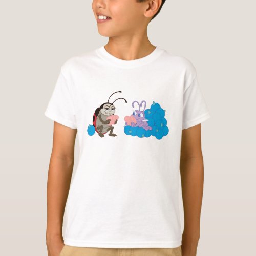 A Bugs Life Ladybug and Dot Playing Disney T_Shirt