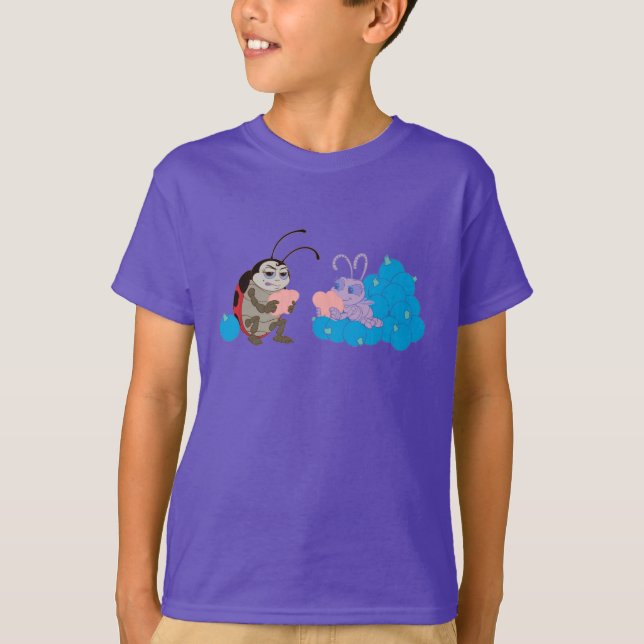 A Bug's Life Ladybug and Dot Playing Disney T-Shirt (Front)