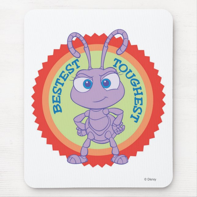 A Bug's Life Princess Dot "Bestest, Toughest" Mouse Pad (Front)