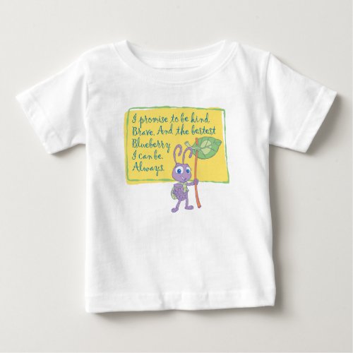 A Bugs Life Princess Dot Pledge Disney Baby T_Shirt