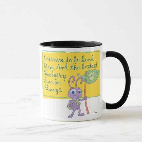 A Bugs Life Princess Dot Pledge Disney Mug