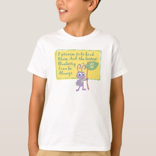 A Bugs Life Princess Dot Pledge Disney T_Shirt