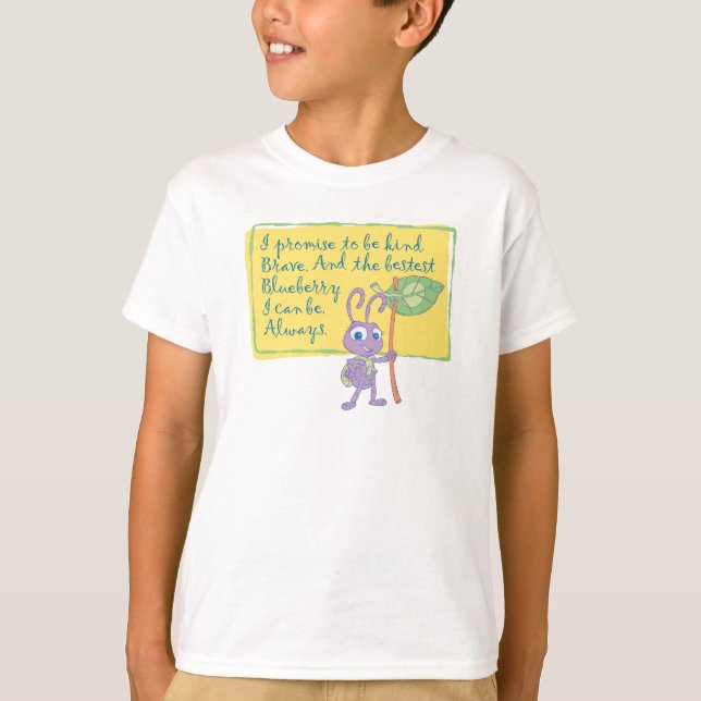 A Bug's Life Princess Dot Pledge Disney T-Shirt (Front)