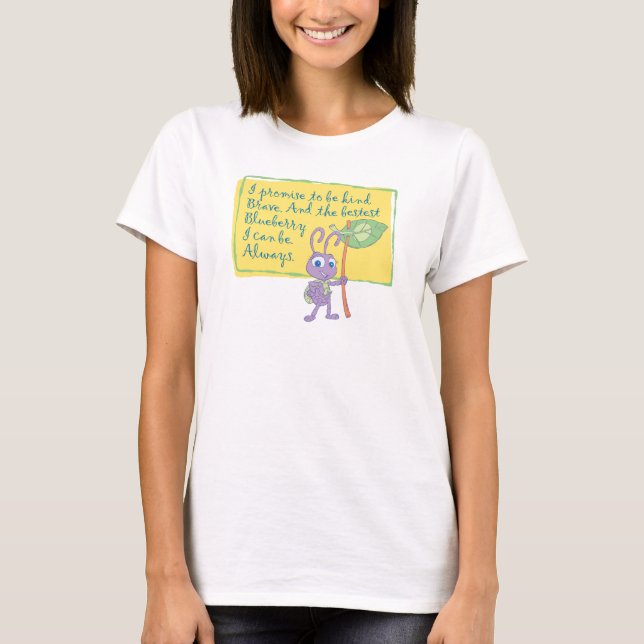 A Bug's Life Princess Dot Pledge Disney T-Shirt (Front)